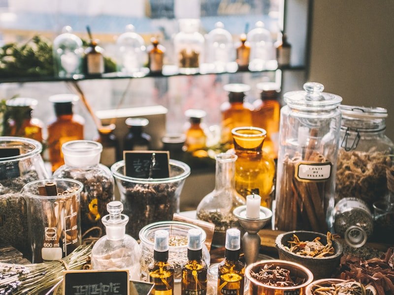 Botanical medicine apothecary at Capital Roots Naturopathic Clinic